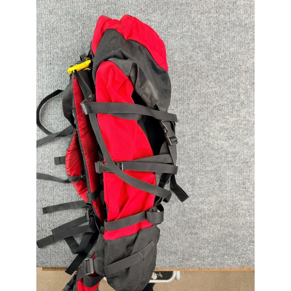 Vintage North Face Patrol‎ Pack Backpack Red Black Hiking Travel Nylon Bag